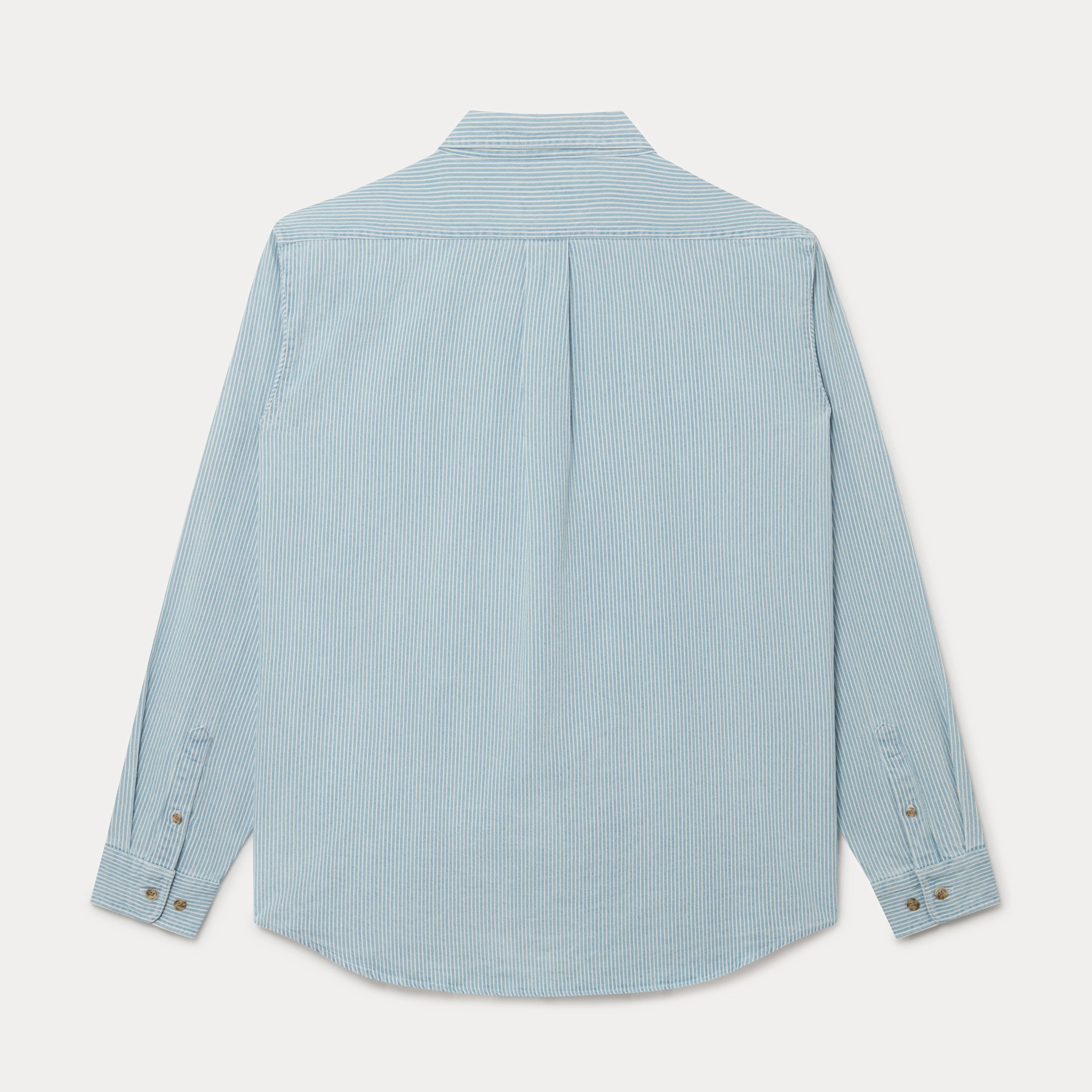 Fera Striped Denim Shirt - Image 3