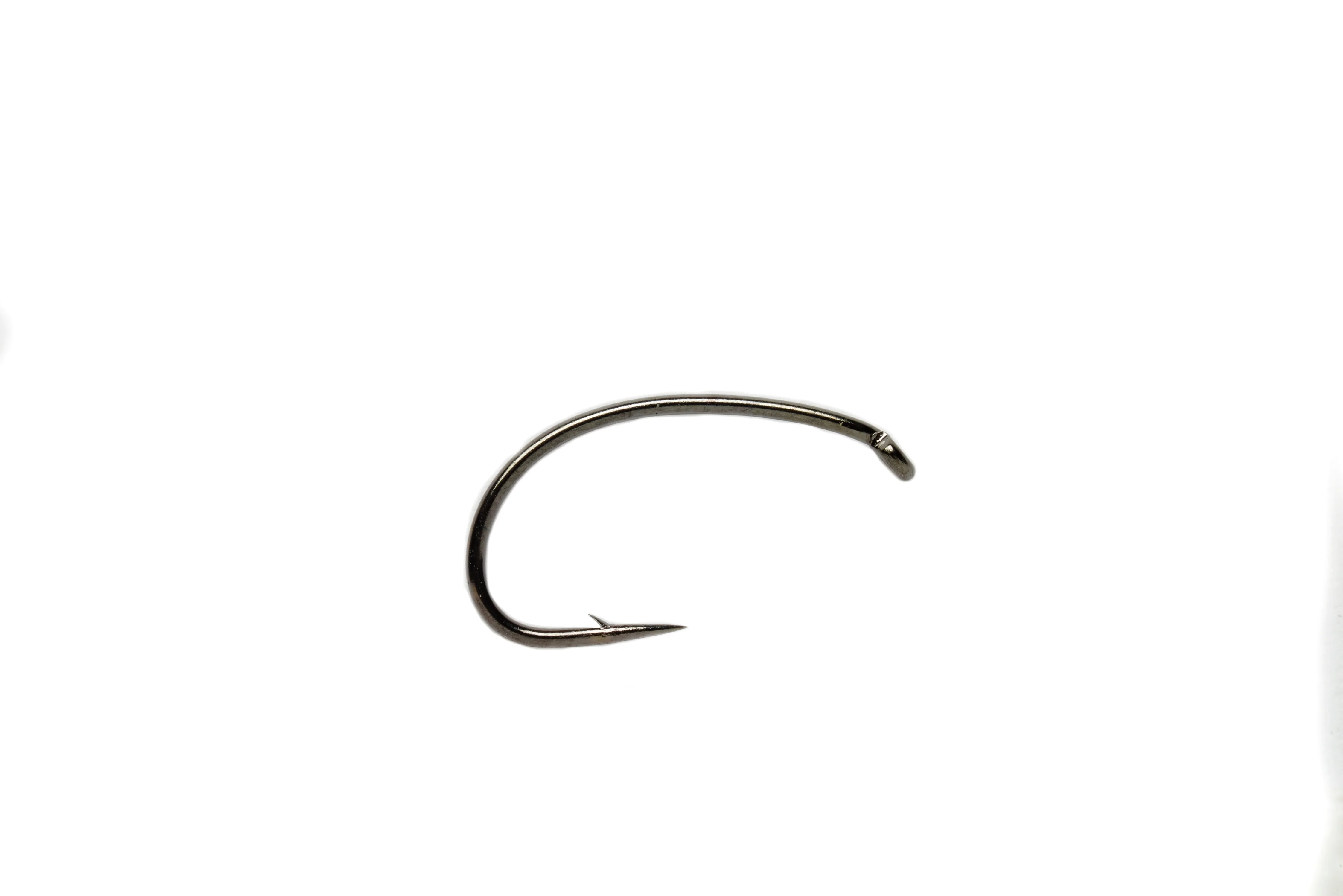 Lightweight Grub Black Nickel Hooks
