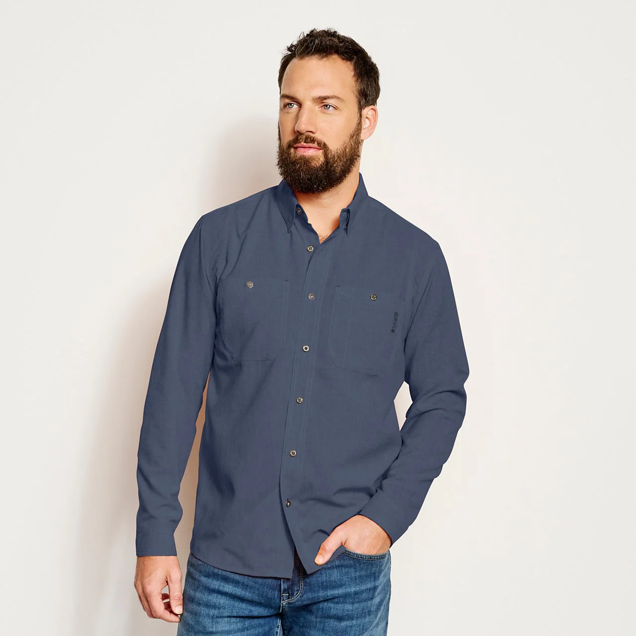 Tech Chambray Work Shirt - Image 9
